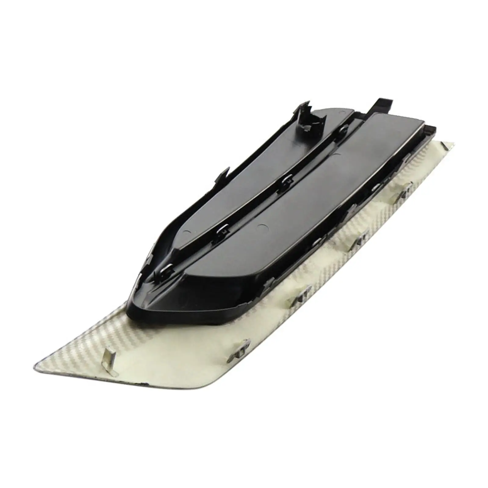 2 peças de capa de grade de luz de neblina do para-choque dianteiro para substituição S90