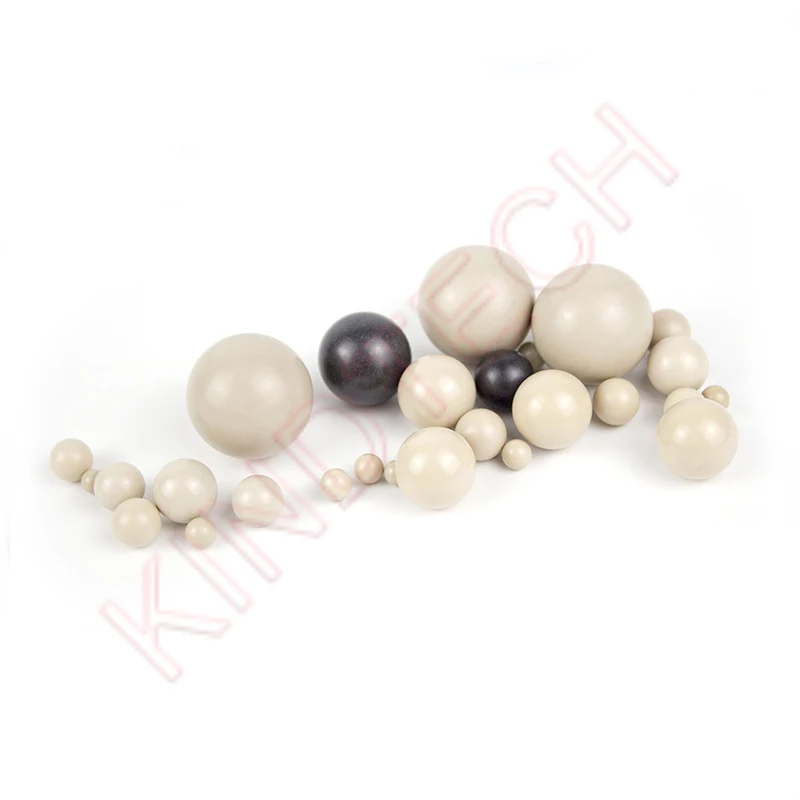 1-10pcs High Precision 2mm~26.5mm PEEK High-performance Plastic Balls Solid Round Beads 2/3/3.15/3.175/3.95/4.75/5/5.55 ~ 26.5mm