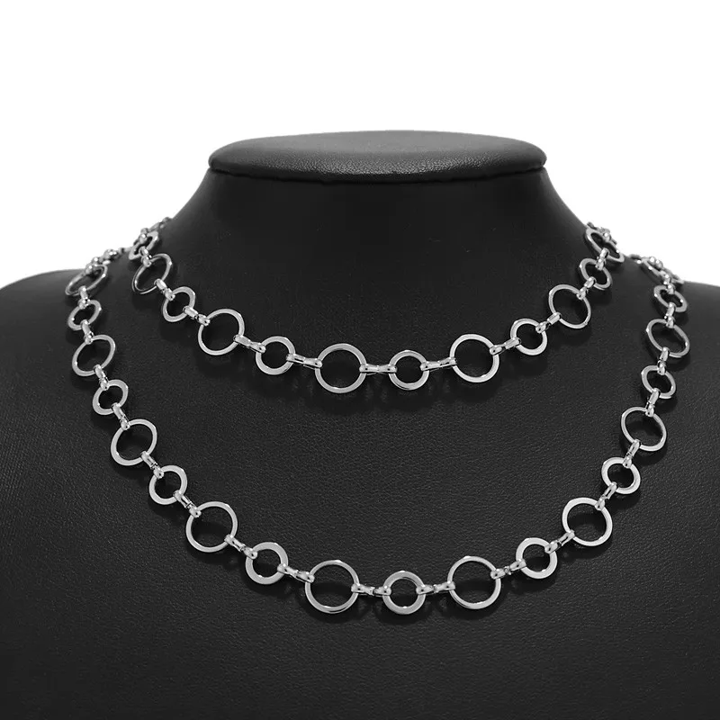 1M NO FADE Stainless Steel 10mm Circle Link Chain for DIY Women Necklace Bracelet Jewelry Making Water-resistant