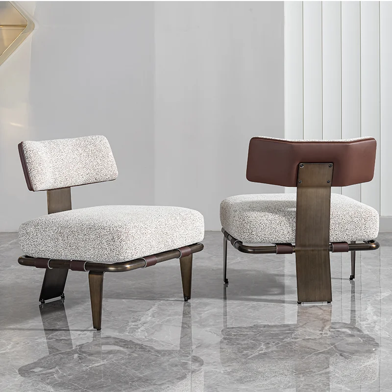 

Modern design single sofa chair family hotel apartment lounge chair living room bedroom