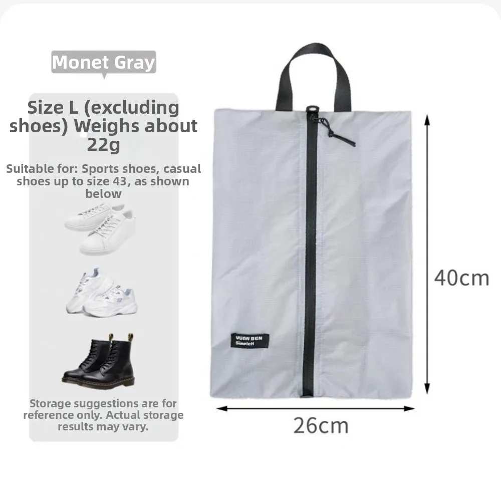 Portable Clothing Packaging Bag Multifunctional Silicone-coated Luggage Storage Bag Ultra-light Weight Waterproof