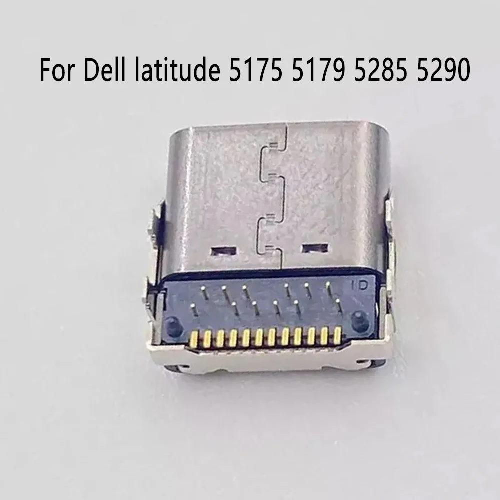 1PCS Type-C Female Tablet PC Tail Plug Connector For DELL Latitude 5175 5179 USB 3.1 Type C DC Power Jack Charge Port Socket