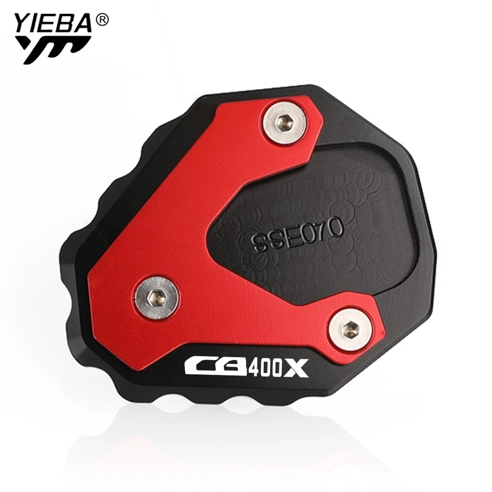 

FOR HONDA CB400X CB300R CBR300R CB125R 2017-2025 2024 2023 2022 2021 Motorcycle Side Stand Enlarger Kickstand Enlarge Plate Pad