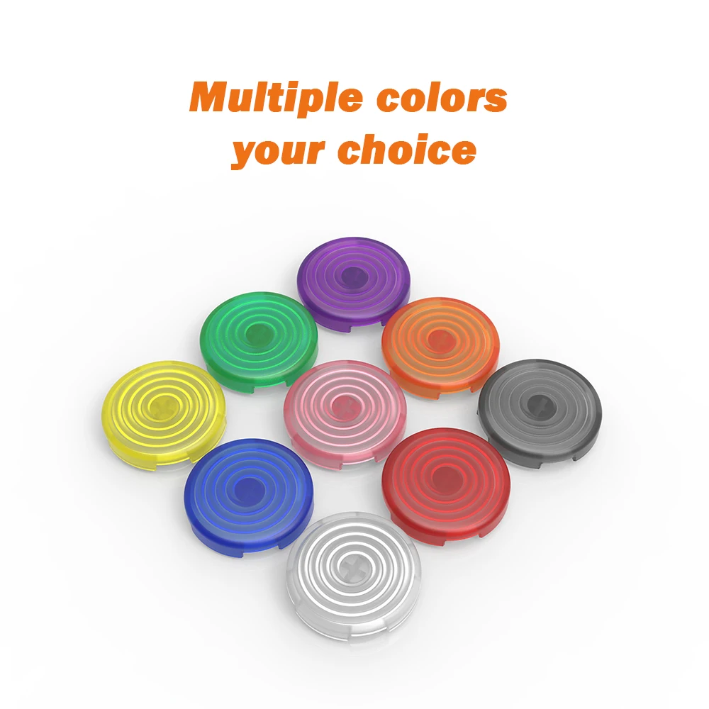Replacement Arcade Hitbox Controller Button Caps Mechanical Push Button Diameter 20.2/25.3mm For Kailh/Cherry/TTC SwitchDuelpad