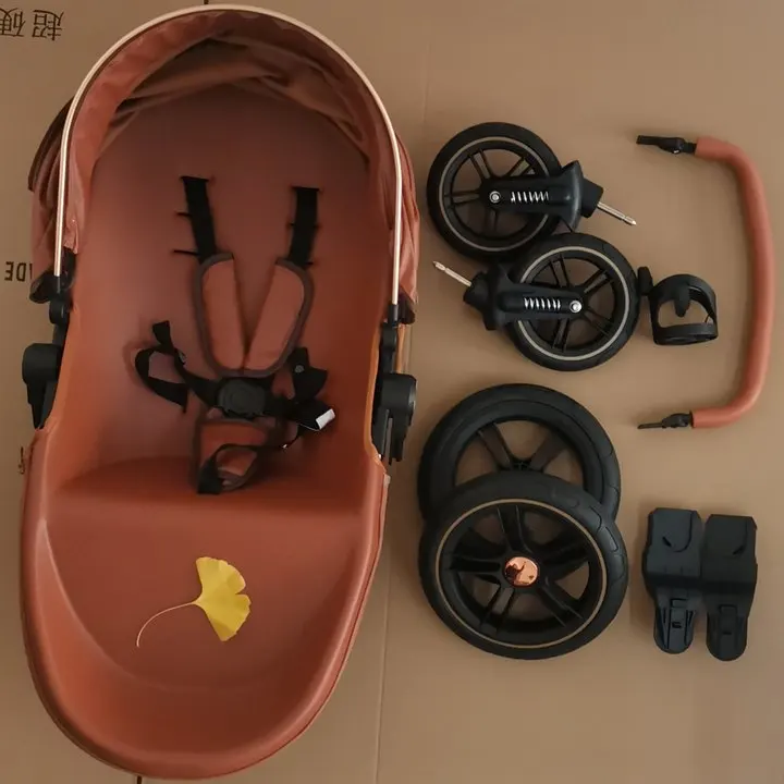 

suit for MZGN ORSUT X7 3 in1 stroller front wheel rear wheel armrest
