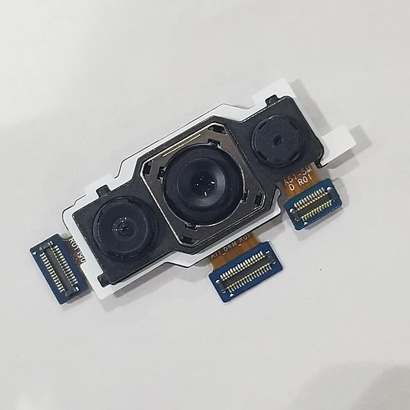 Back Big Main Camera Rear For Samsung Galaxy A71 A715F Front Facing Small Flex Cable