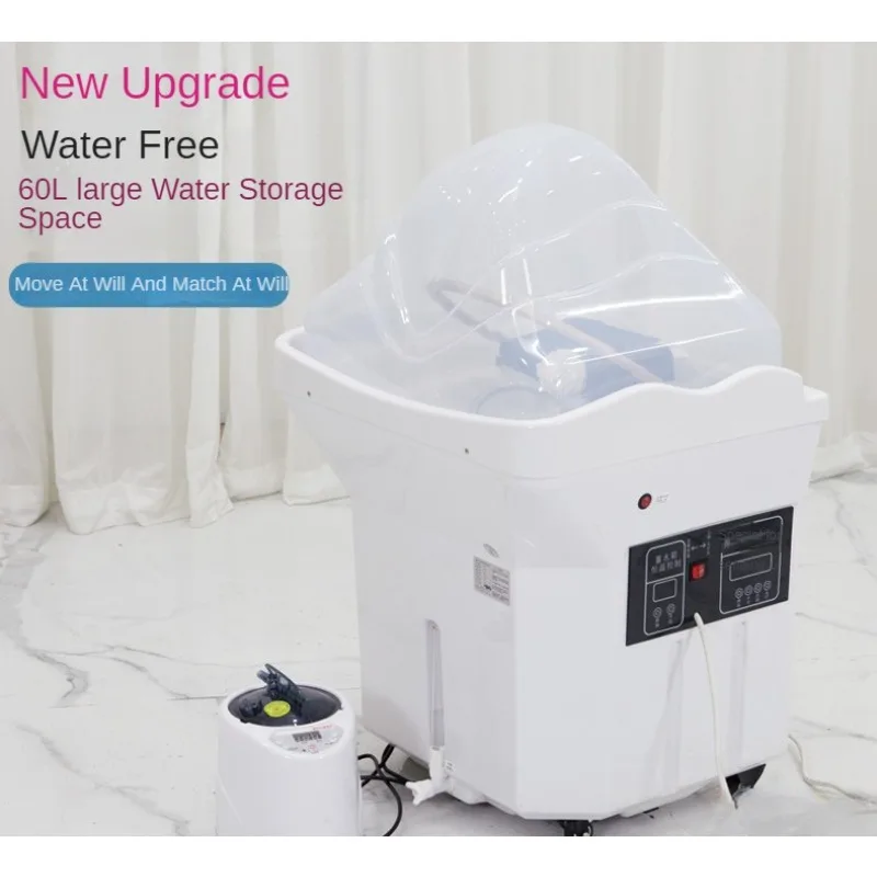 

Head Therapy Bed Water Circulation Beauty Salon Specialized Ear Care and Hair Salon Fumigation Portable Shampoo Basin