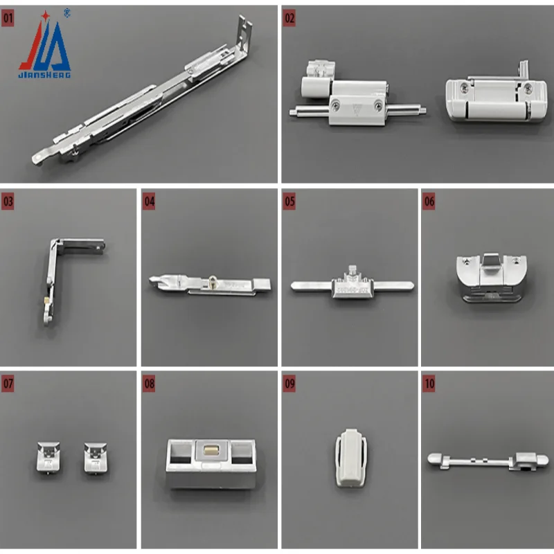 Turn-And-Tilt With C-Groove Window Accessories Set for Aluminum Friction Stay Window Hinge Window Handle