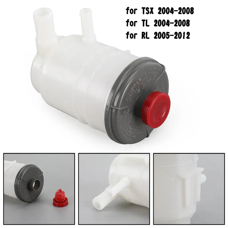 

Authentic 1 Pcs Power Steering Pump Fluid Reservoir Bottle Tank For 2003-2007 Honda Accord / 2004-2008 Acura TL TSX 53701-SDA-A0