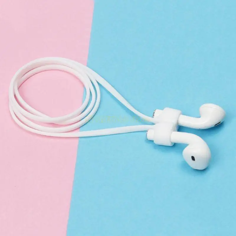 F62C 프로 헤드폰 액세서리를위한 다채로운 부드러운 실리콘 스포츠 끈