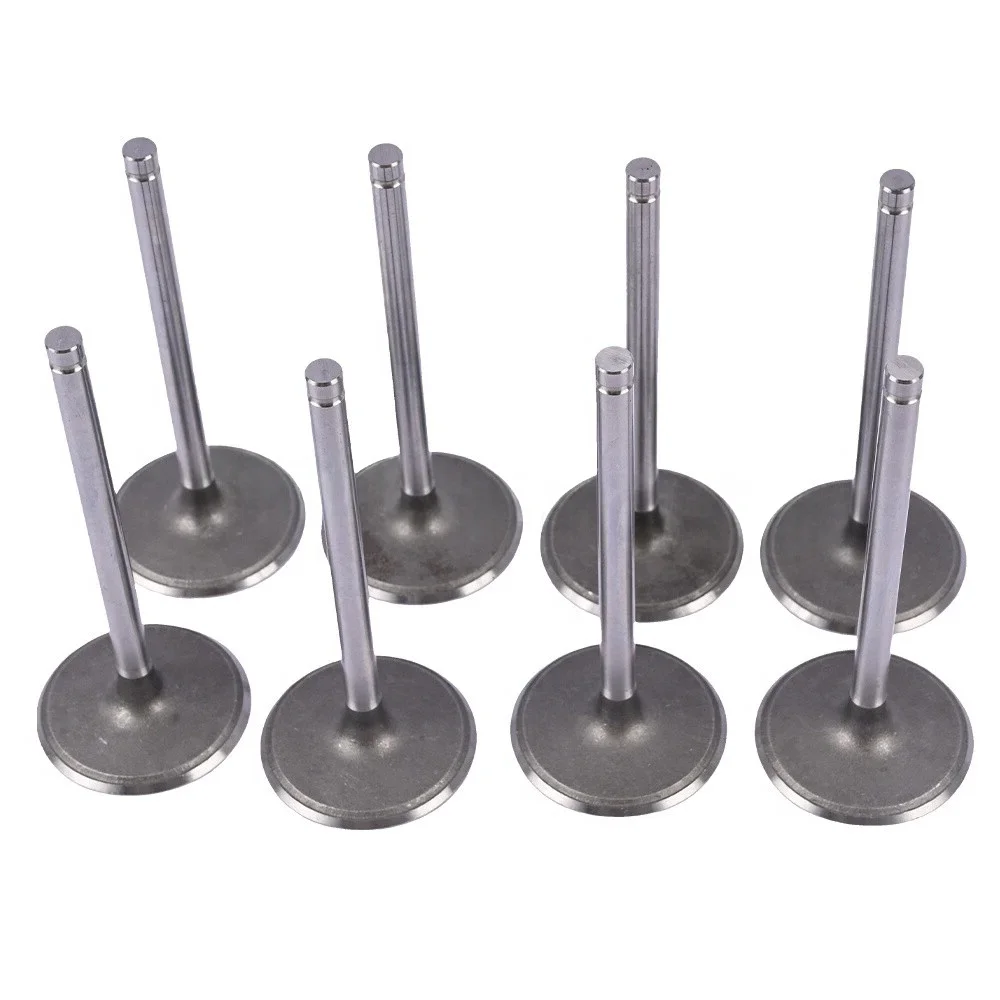 New Exhaust Intake Valve Set FOR GM 4.8L 5.3L 5.7L & 6.0L LS V8 CHEVROLET SILVERADO 1500 2500 3500 SSR GMC CANYON ENVOY SAVANA