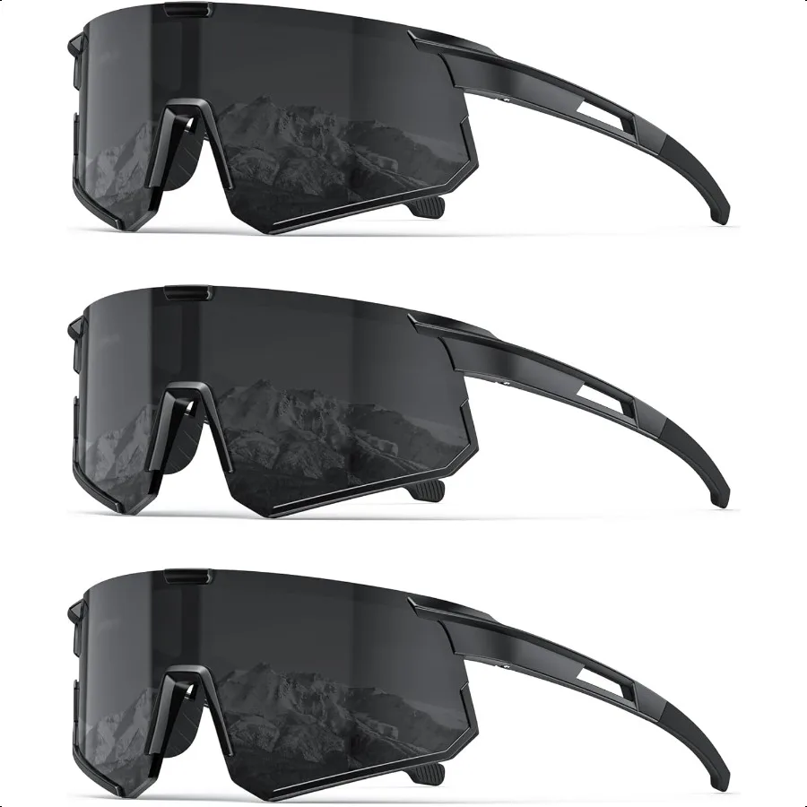 

KALIYADI PolarizedSunglasses Men RunningSunglasses: Mens Polarized Sports Sunglasses Womens Cycling Driving Fishing