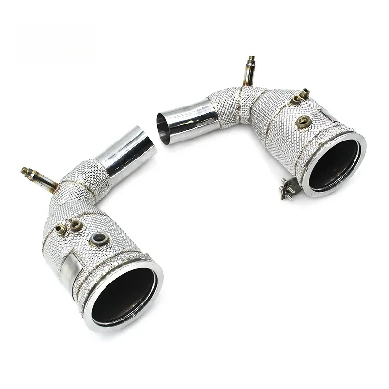 High quality  Head Section For Porsche 911(992) 3.0T Stainless Steel car exhaust system Increase Sound Power