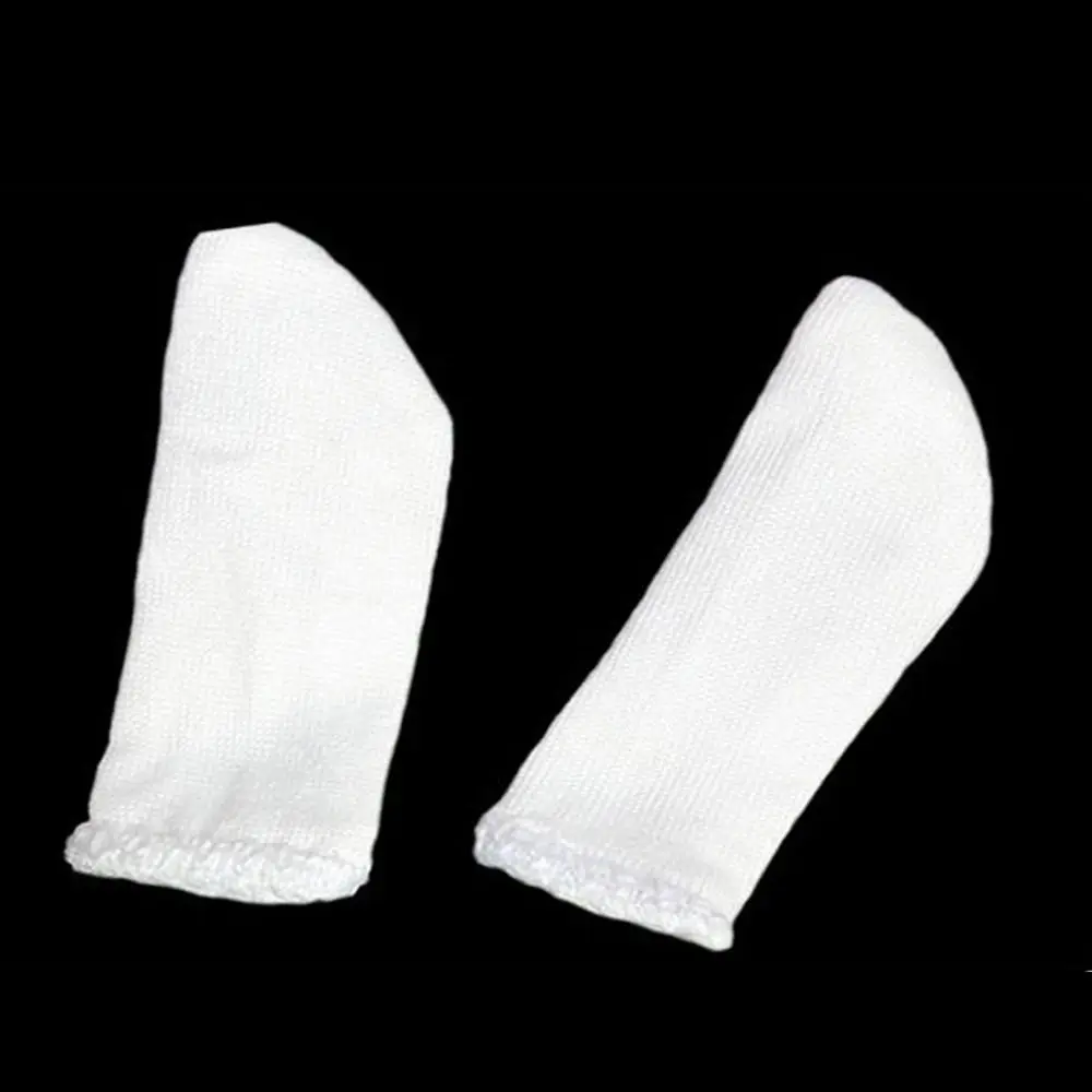 

100PCS New White Cotton Finger Cots Disposable Sweat Absorption Finger Covers Non-slip Extension Finger Protectors Work