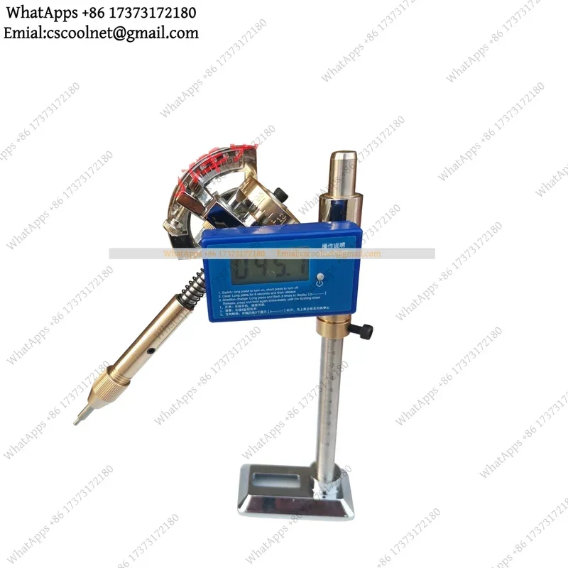 JS02 Digital Display Gem Faceting Machine Handle, Angle Indexing Gear 32/64/72/80/96, Jewelry Polishing Grinding Tool