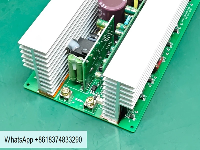 8KW high power pure sine wave inverter rear stage plate new energy high voltage DC to 220V AC charging pile