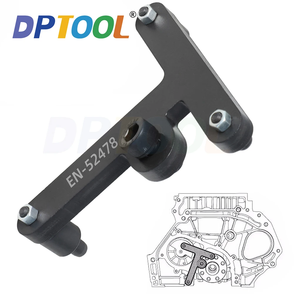 Engine Balance Shaft Locking Timing Tool For Buick Cadillac Suitable for 1.3T GL6 Engine 1.0T Replace EN-52478