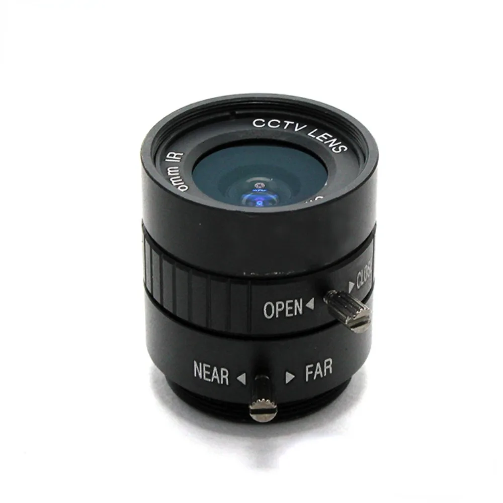 6mm 63° 1/2 Cs C Mount Lens Manual Iris Aperture Image Format Industrial Lens Security Camera Lens CW-FM0614-3MP