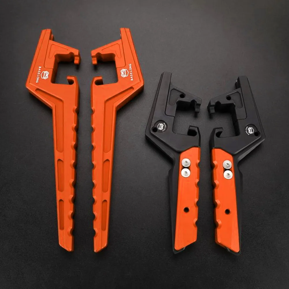 

For KTM 350 450 XCF-W 500 XCF-W 2020 2021 2022 450 XCF-W 2023 Passenger Foot Peg Extensions Extended Footpegs Dirt Bike Off-Road