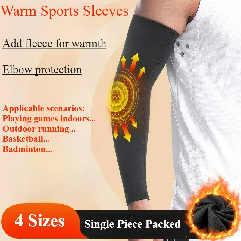 

FPS ESports Warm Arm Sleeves Autumn Winter Sports Accessories Protection Warmth Unisex Silk Non-slip Anti-sweat Wrist Guards