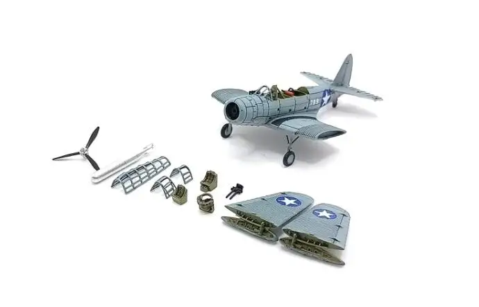 YZM Model YZ-016A 1/200 1650 U.S Navy TBD1 Devastator carrier-borne torpedo bomber (2 set)