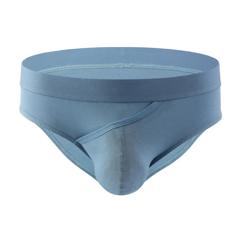 Men Underwear COTTON Briefs Soft Low Waist U Cover Underpants Breathable Cueca Hombre Sexy Men Panties Pouch Underwear