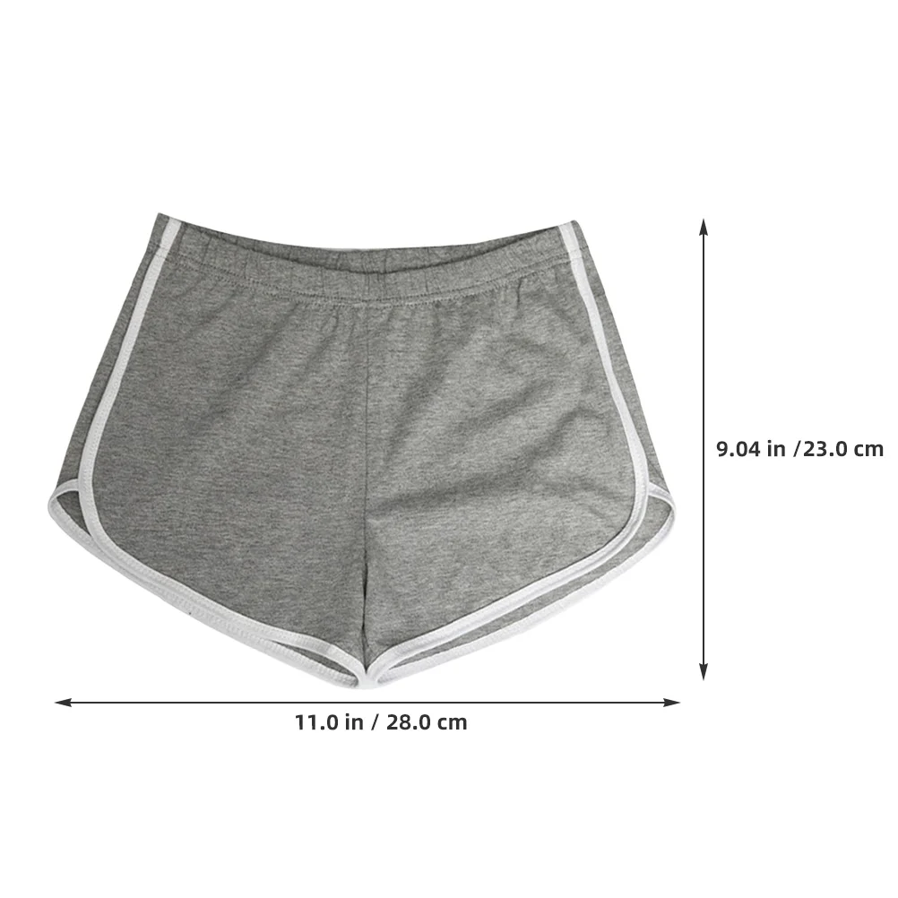 2 قطعة شورت الجري اليوغا للنساء القطن لينة ملابس رياضية للصالة الرياضية تنفس أكتيفيوير المرأة الصيف سراويل رياضية #3