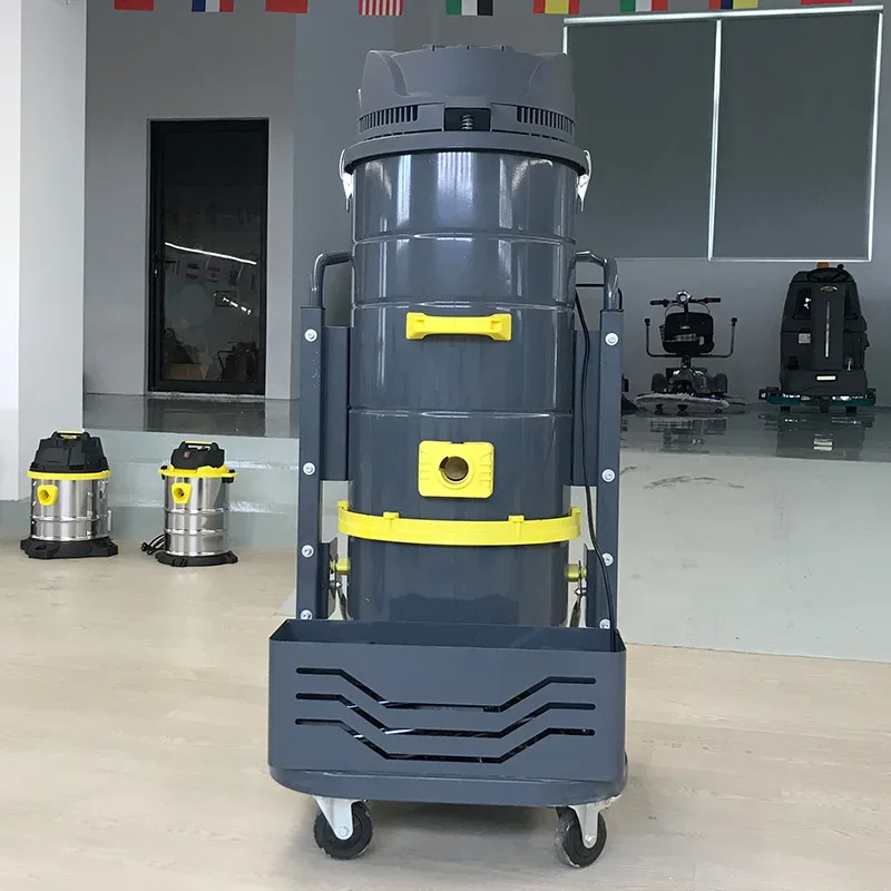 Industrial 220V Smart Vacuum Cleaner High Suction Wet Dry for Household Use Powerful with Electric Motor PLC Dust Cleaning