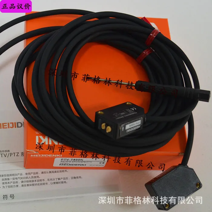 

2025 [Physical Photo] PTV-T500N Meiji MEIJIDENKI Photoelectric Sensor