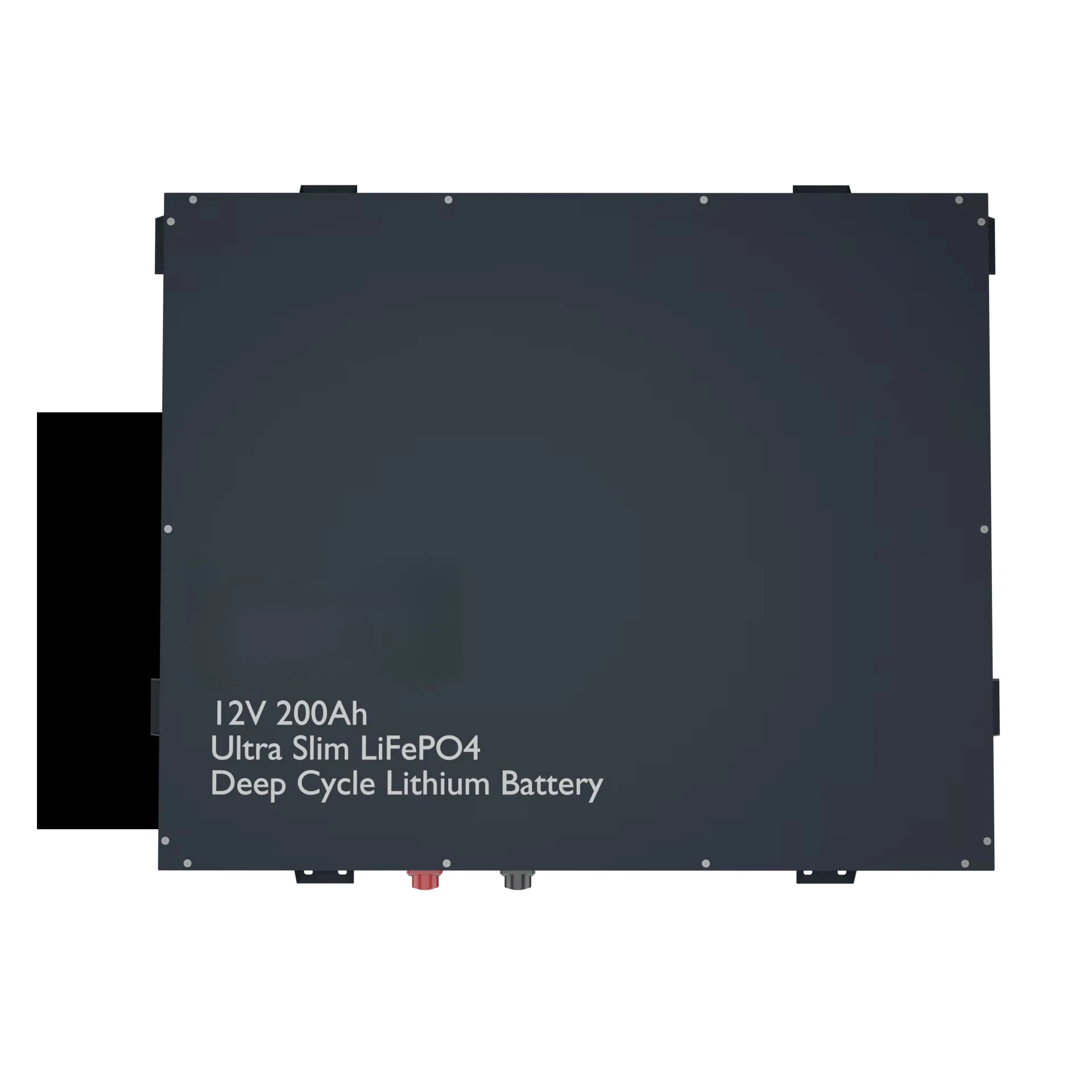 Ultra Slimline 12V 200Ah Lifepo4 Deep Cycle Battery Pack Active Balance JK BMS for Mini Van