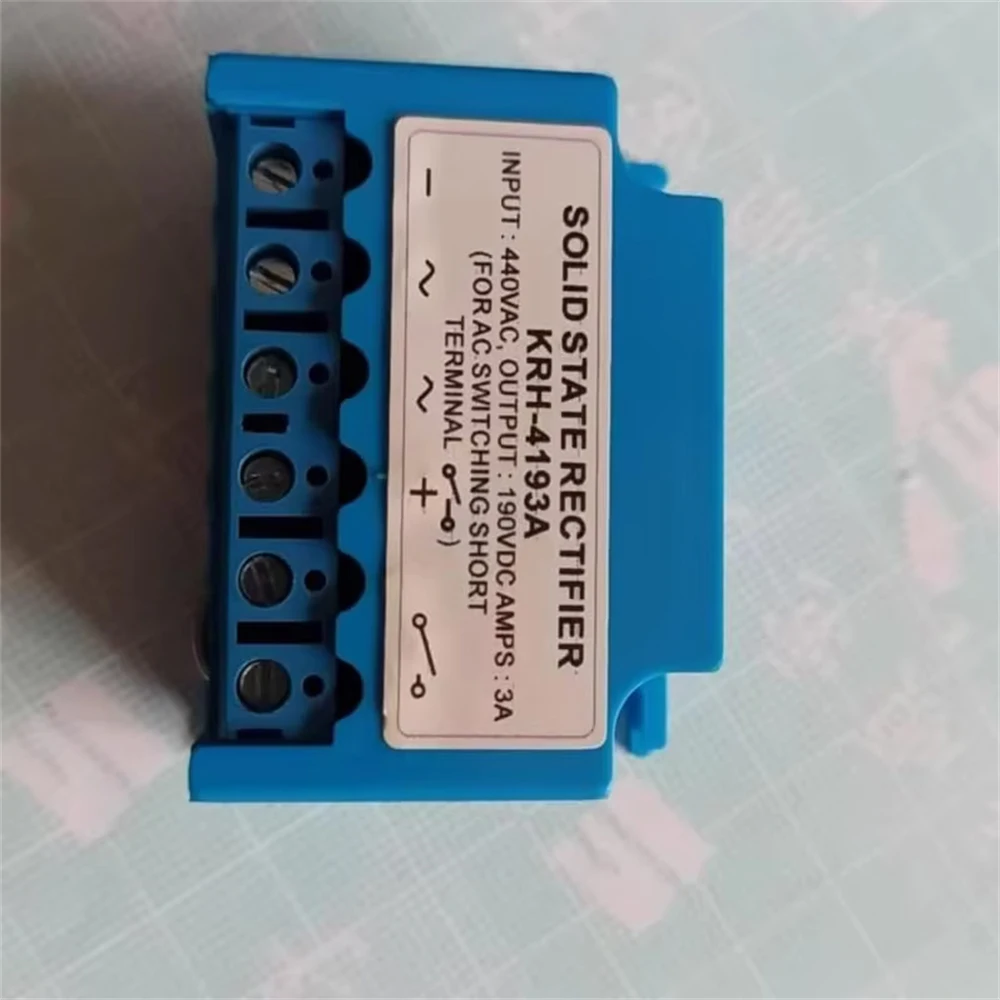 KRH-4193A 440VAC 190VDC 3A Solid State Rectifier EH720HHD
