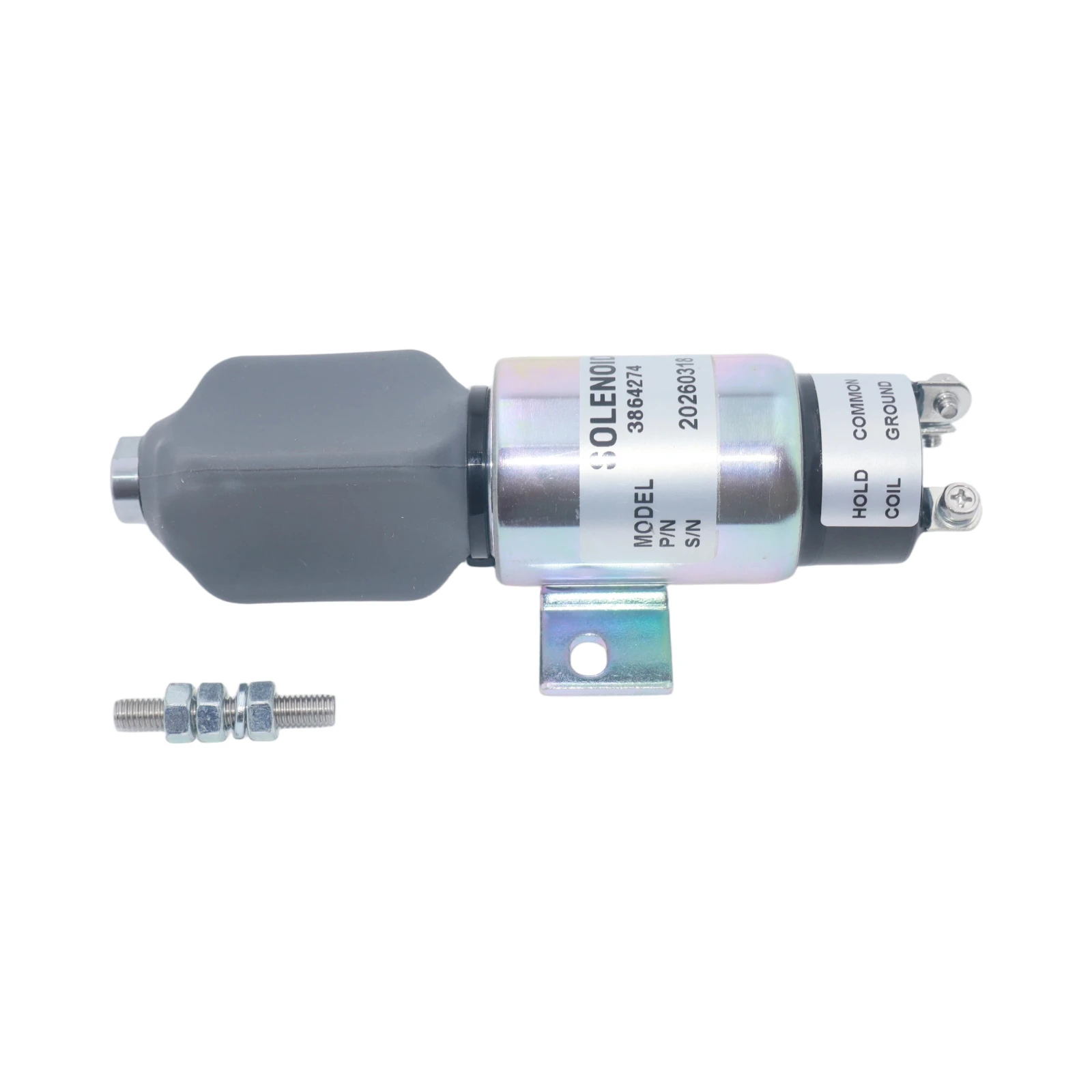 24V Solenoid valve 3864274 For Caterpillar Excavator E70B E200B E320 320B 320C 24