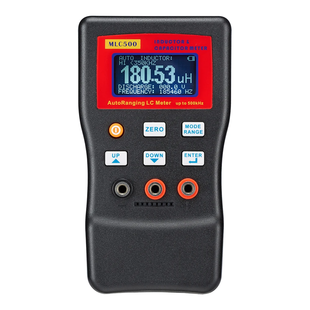 MLC500 LCD High Accuracy Capacitor Meter Professional Measuring Capacitance Resistance Capacitor Circuit Tester Maintenance