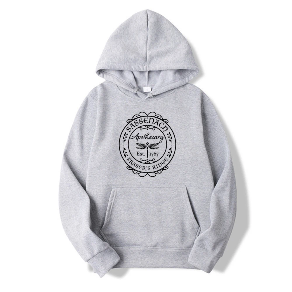 Sassenach Hoodie Outlander Book Series Hooded Sweatshirt Jamie Fraser Hoodies Women Long Sleeve Pullovers Sassenach Fan Gift