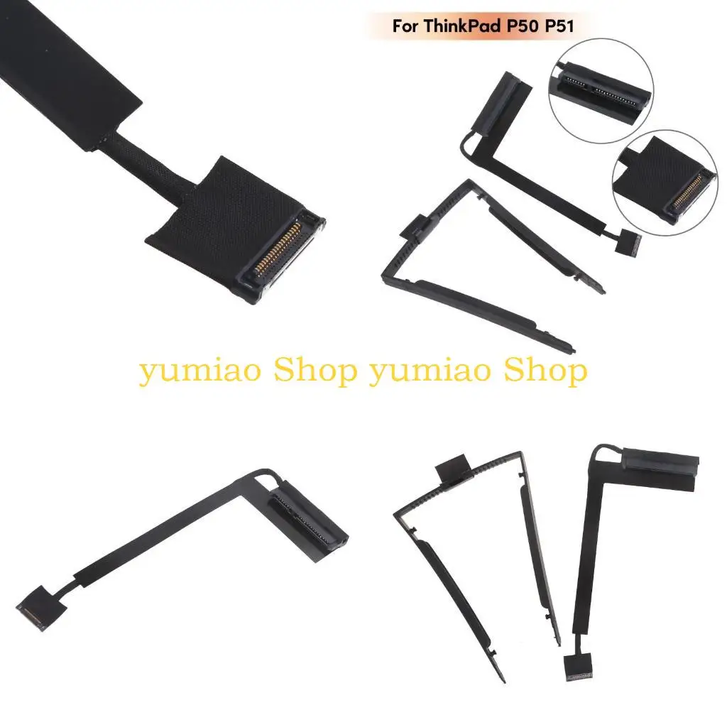 587B SSD Hard Drive Cable with HDD Caddy Bracket Tray for ThinkPad P50P51 Laptop