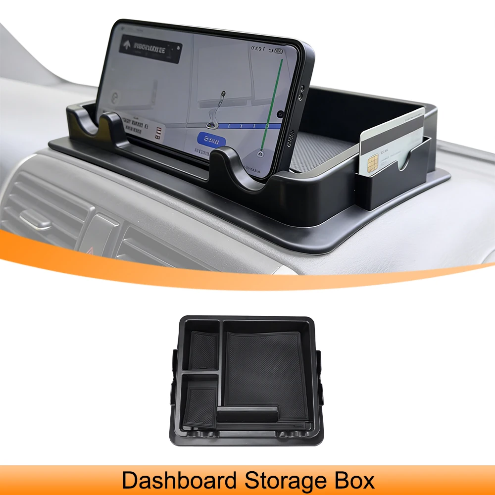 Car Center Console Dashboard Storage Box Phone Bracket for Suzuki Jimny 1998-2018 JB23 JB43 Stowing Tidying Interior Accessories