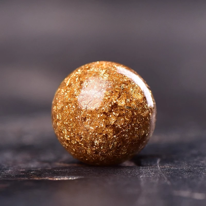 

Gold foil loose beads
