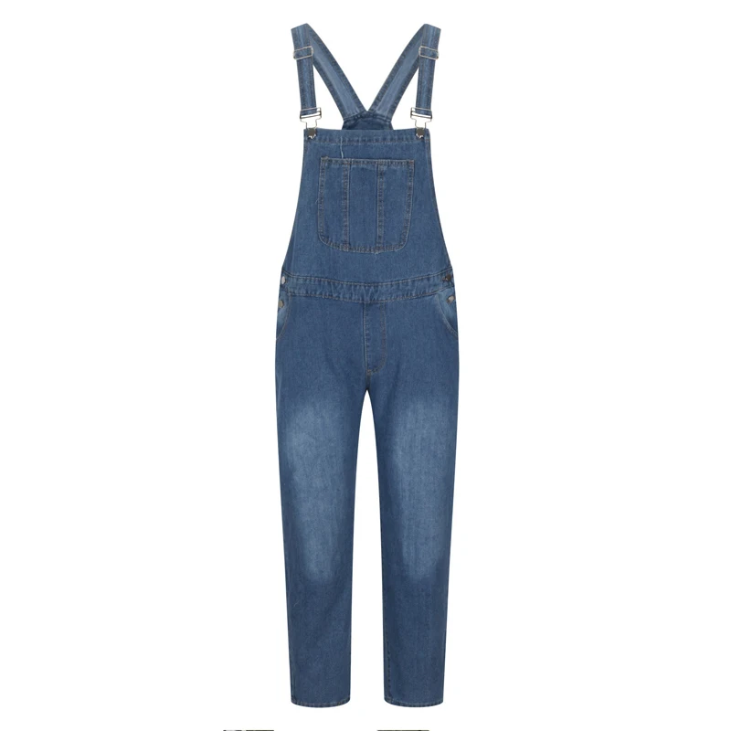 High quality fashion trend menswear spring/summer new Straight loose cotton baggy jeans overalls for Youthful vigor men