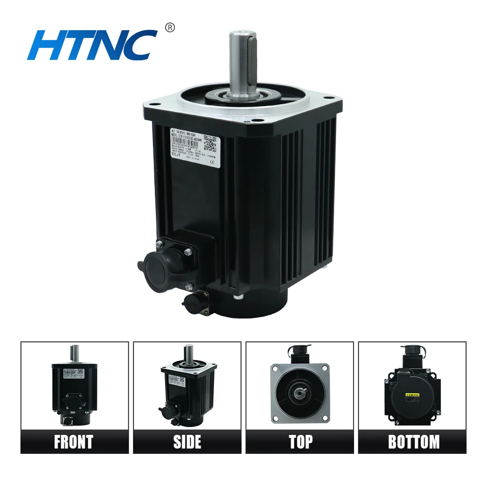 HLTNC 2.3kw محرك سيرفو يعمل بالتيار المتردد ومجموعة تشغيل ECX EtherCAT 220 فولت 3000 دورة في الدقيقة 15N و 3 أمتار كابل 17 بت التشفير المطلق لآلة CNC