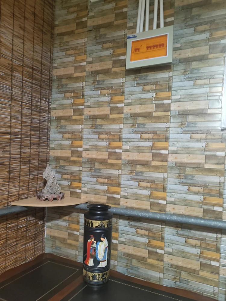 20/10 PCS PVC Wall Sticker Self-adhesive Faux Brick Wall Panel Peel and Stick Tile Backsplash for Kitchen Bathroom Tile Stickers