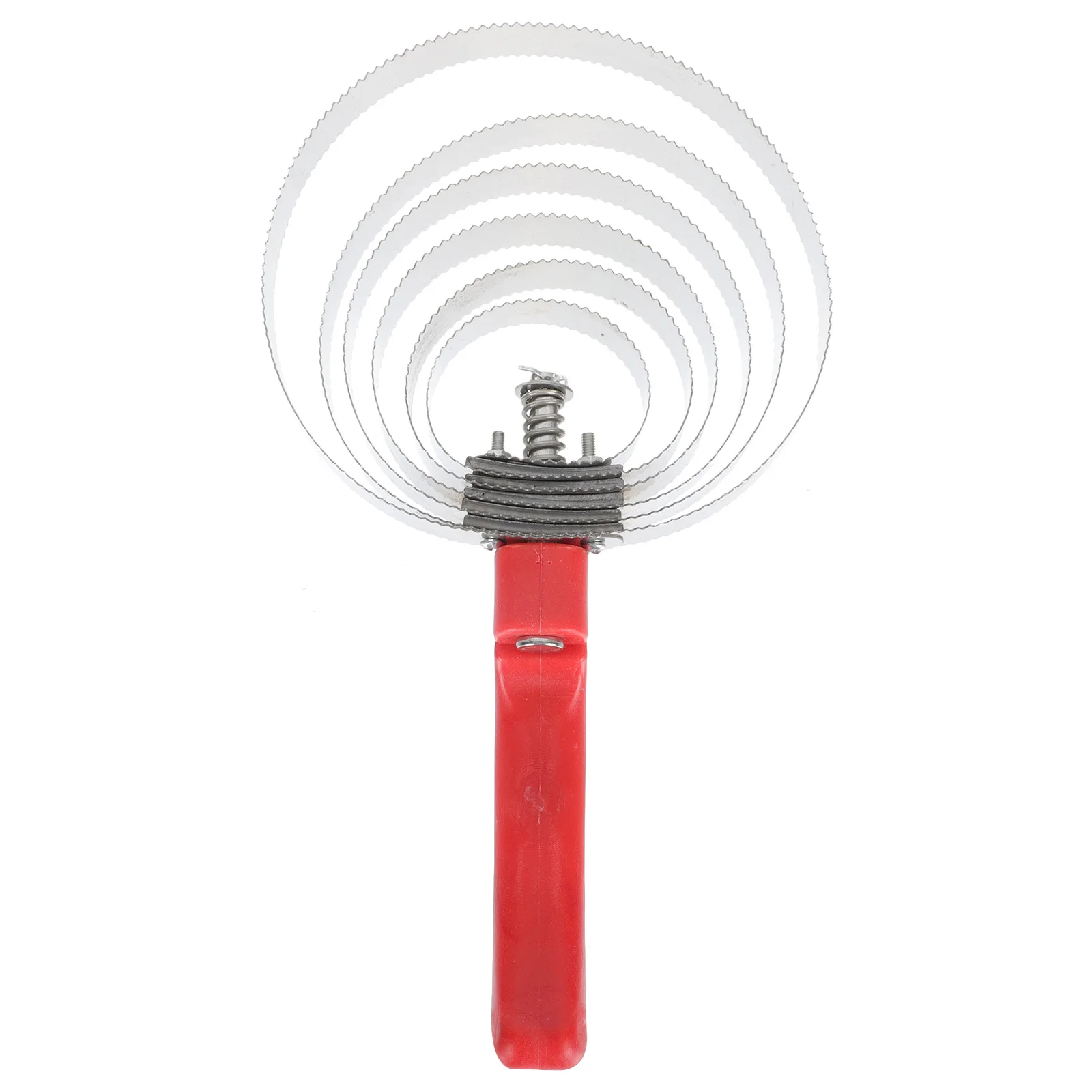 

1Pcs Livestock Hair Comb Stainless Serrated Scraper Plastic Handle Large Grooming Tool for Horse Cattle Sheep Itching Hair