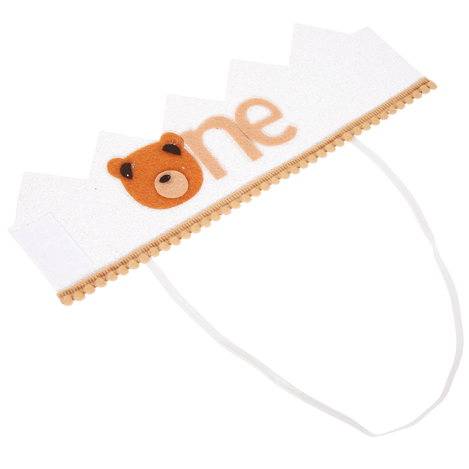 

Baby Birthday Headband Toddler Party Crown Lightweight Kids Girl Crown Elegant First Birthday Headpiece For Children