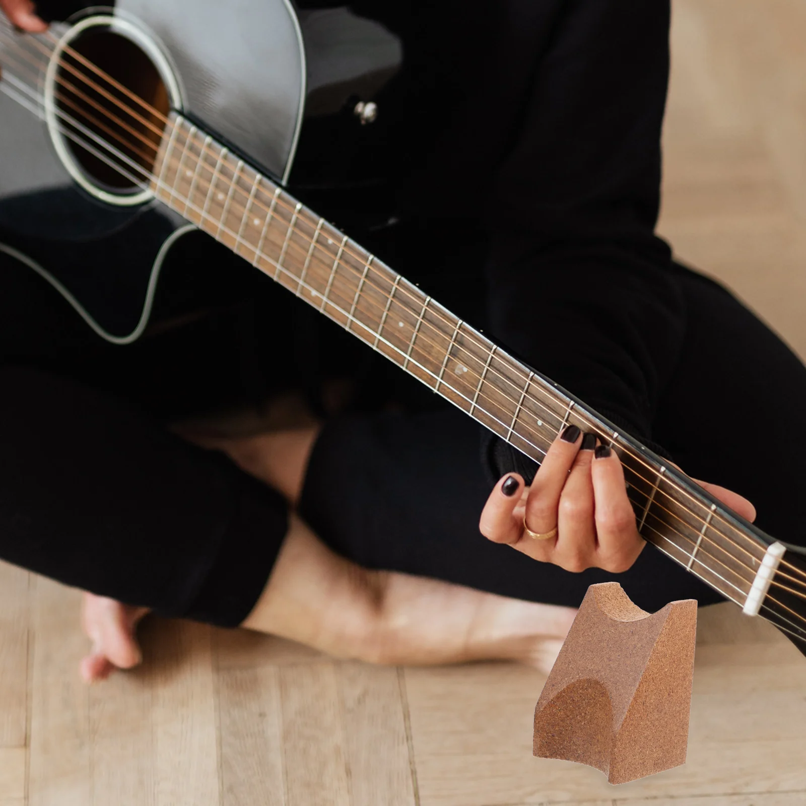

Guitar Neck Rest Cradle Beech Wood Electric Guitar Bass Ukulele Accessories Maintenance Kit Lightweight Portable Anti Scratch