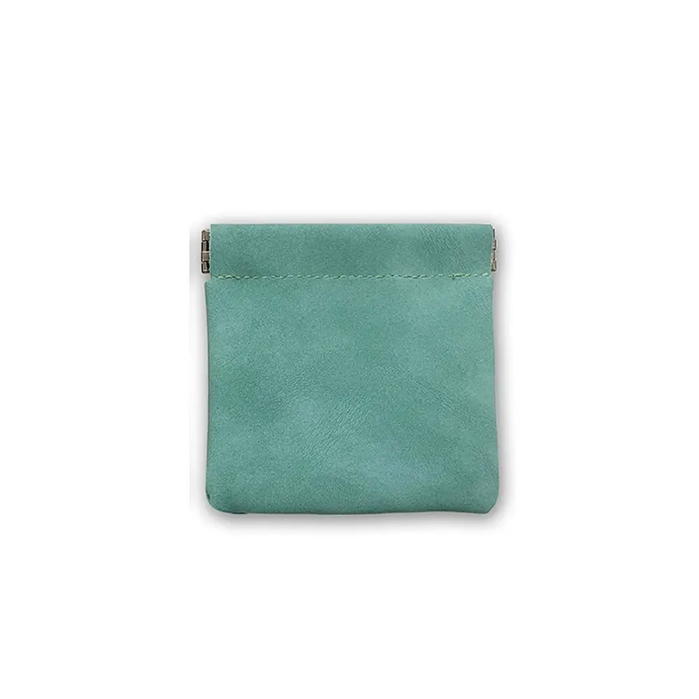 Portable Automatic Spring Open Small Storage Pouch Self-Closing Suede Mini Cosmetic Bag Cable Organizer Travel Storage