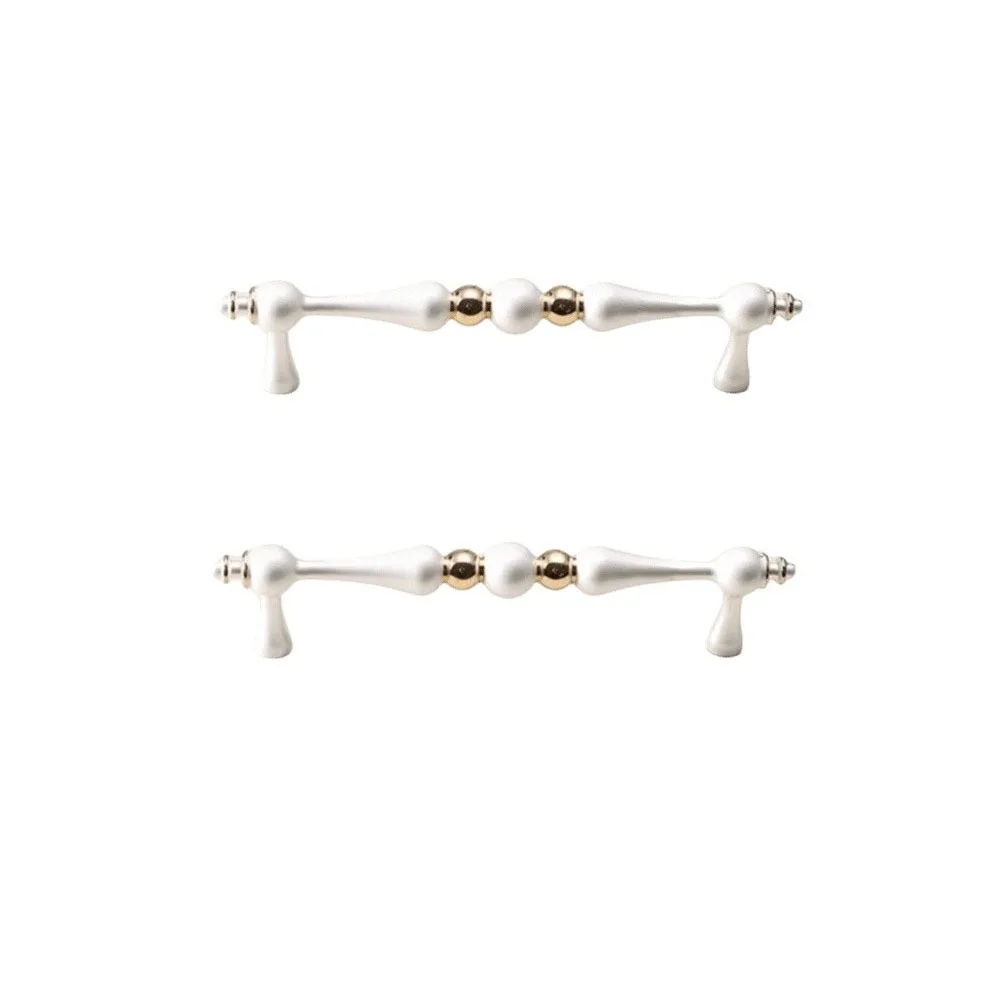

Rust-Resistant Drawer Handle European Sturdy Cabinet Knobs Easy-Grip Design Elegant Dresser Furniture Door Knobs Cupboard