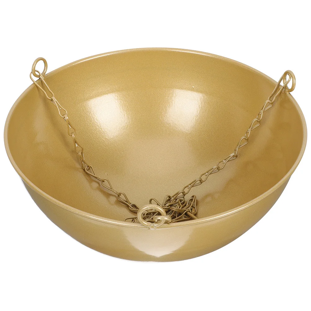 

Hanging Flower Pot Premium Metal Hanging Planter Black Modern Design for Balcony Garden Living Room Decorative Plants Container