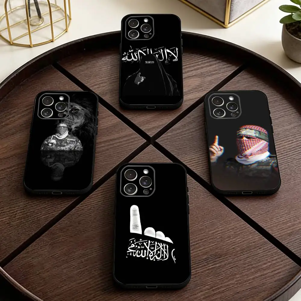 

Abo A-Abu Ubaida Phone Case For iPhone 17,16,15,14,13,12,11 Plus,Pro Max,XS,Soft Silicone Black Cover