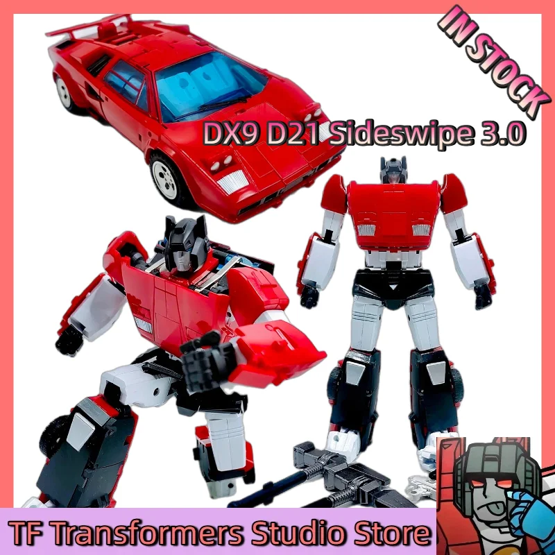 Новинка: Трансформируемая игрушка DX9 D21 Sideswipe 3.0, изысканная окрашенная фигурка, оригинальная масштабная модель MP, трансформируемая игрушка