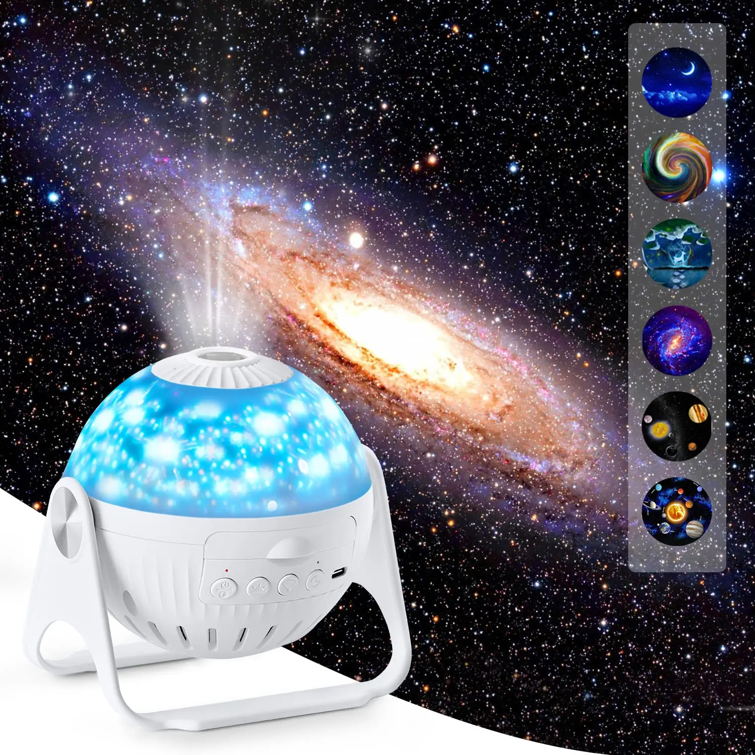 ท้องฟ้าจำลอง Galaxy Night Light โปรเจคเตอร์โปรเจคเตอร์ Sky Night สำหรับห้องนอนบ้านเด็กวันเกิดของขวัญ