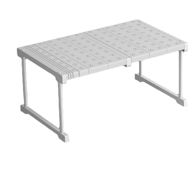 

No Punching Scalable Fully Covered Layered Sorting Rack Cabinet - Stackable Compartment Storage Shelf with Stable Structure